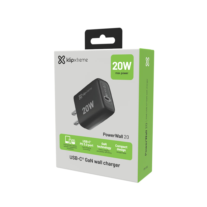 Cargador Klipx Powerwall 20 USB-C KMC-050