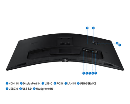 Monitor Samsung ViewFinity S6 S65UC Ultra WQHD 34" LS34C650UANX