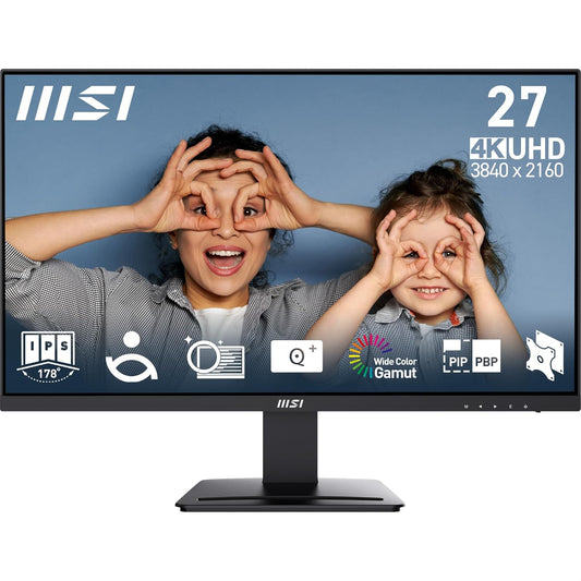 Monitor MSI Pro MP273U 27" Class 4K UHD LED IPS