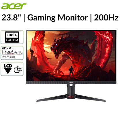 Monitor Acer Nitro XV240Y 23.8" 1920x1080 16:9 200Hz 0.5 ms