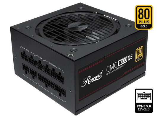 Power Supply Rosewill CMG5 1000W 80+ Gold ATX 3.0 & 3.1 - CMG1000G5