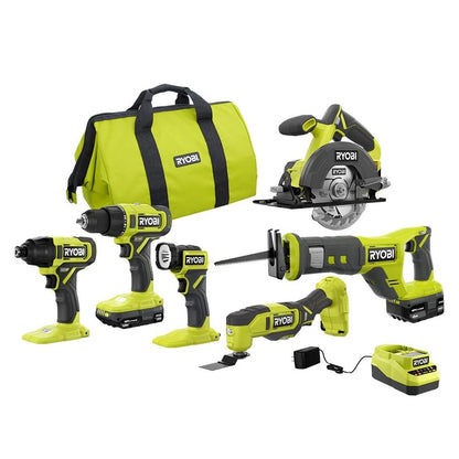 Colmado Overland Herramientas RYOBI PCL1600K2 18V ONE+ Combo Kit
