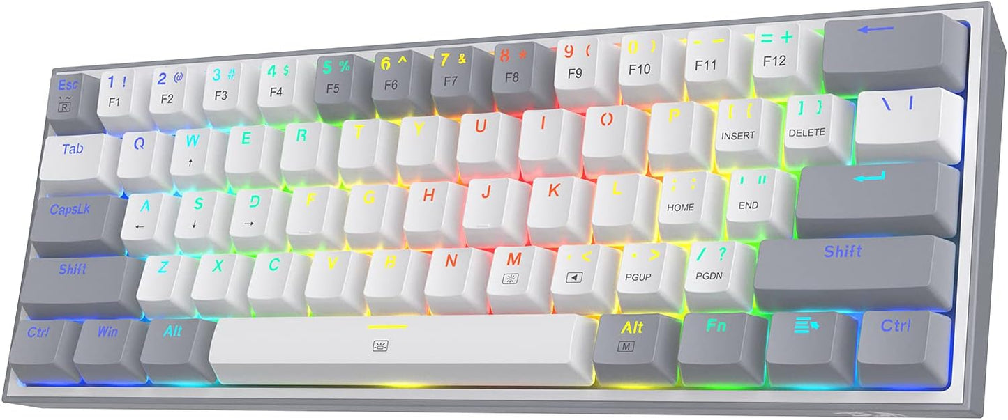 Teclado Redragon K617 Fizz 60% Wired RGB K617-RGB
