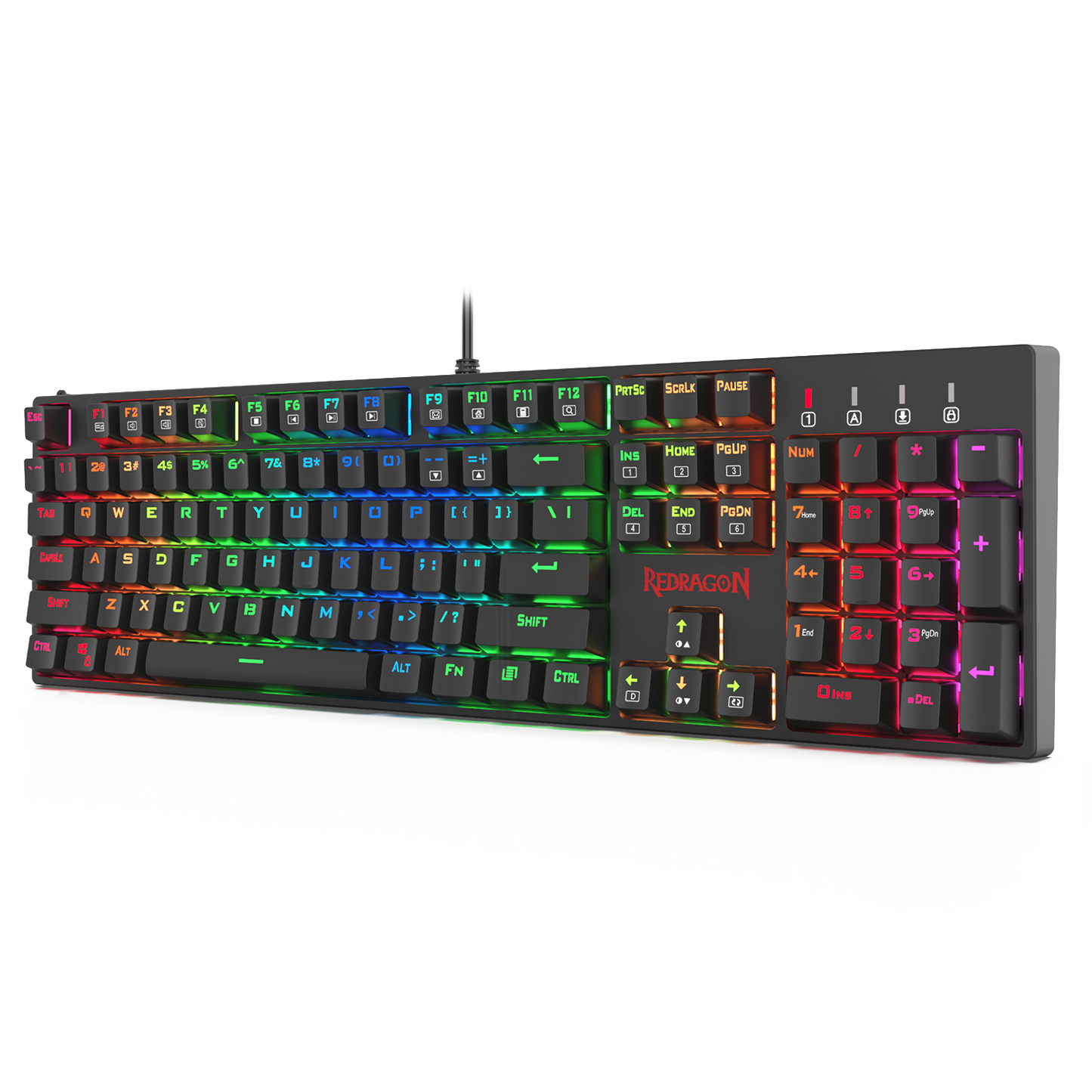 Teclado  ReDragon K582 Surara RGB LED