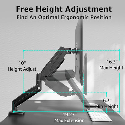 Base Redragon GMK914 Single Monitor Mount Stand 13-32 Inch