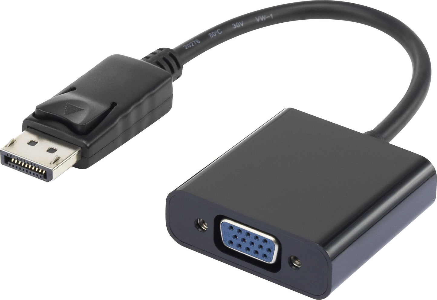 Adaptador Jaclink DisplayPort a VGA JACL-A001