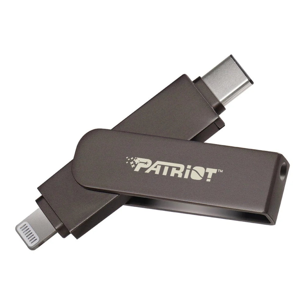 Pendrive PATRIOT DRIVE ILUXE STICK SWING DUO 128G PI128GSKM30CL