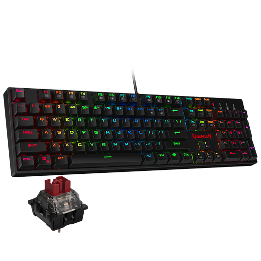 Teclado  ReDragon K582 Surara RGB LED